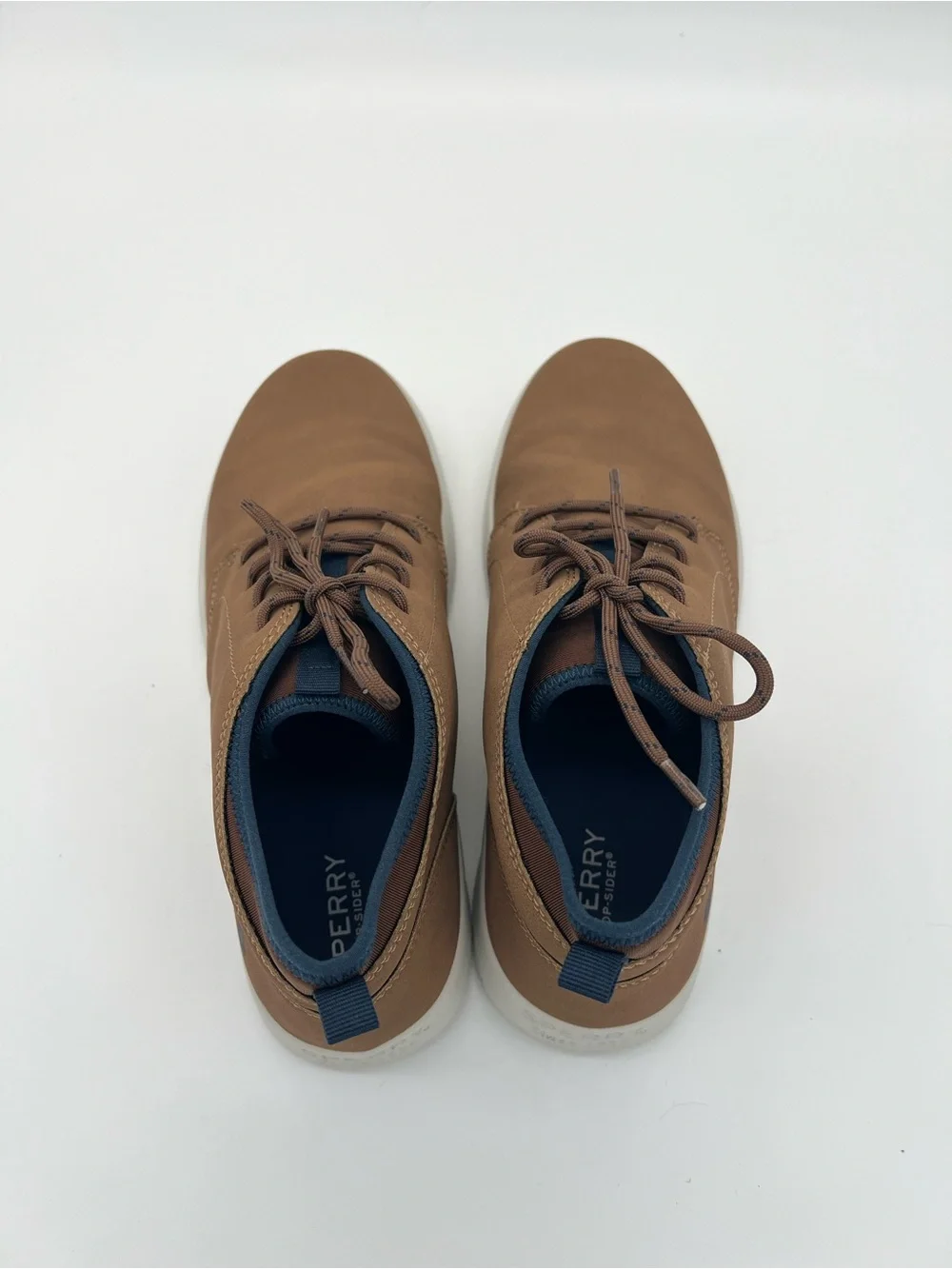 Sperry Kid’s Brown Coastal Break Chukka Lace-Up Boots size 7